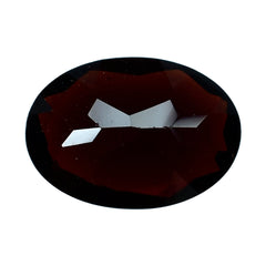 DARK RED GARNET CUT OVAL 10X7MM 2.34 Cts.