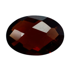 DARK RED GARNET BRIOLETTE OVAL 7X5MM 0.93 Cts.