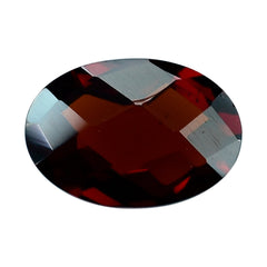 DARK RED GARNET BRIOLETTE OVAL 7X5MM 0.93 Cts.