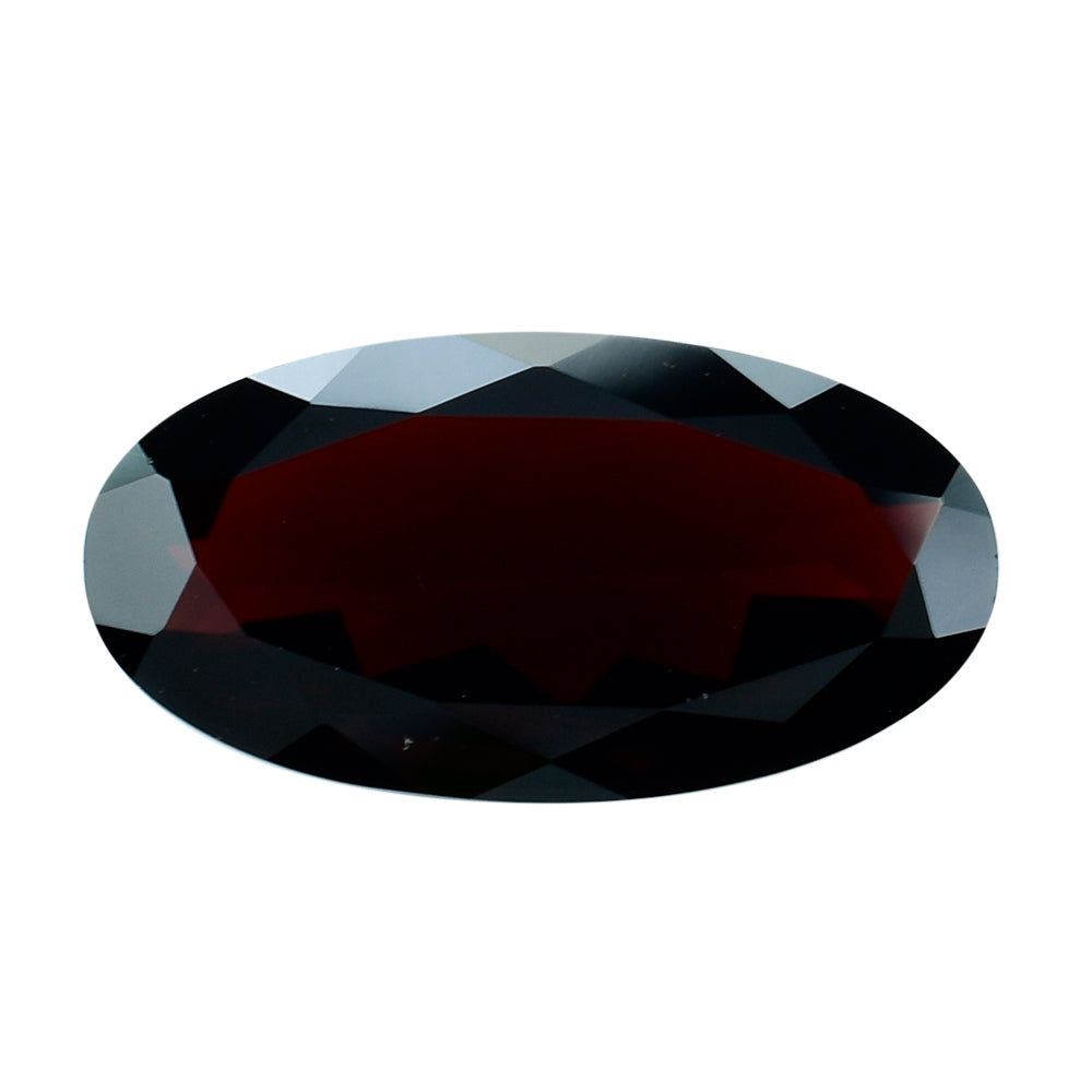 DARK RED GARNET CUT OVAL 18X9MM 6.41 Cts.