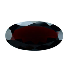 DARK RED GARNET CUT OVAL 18X9MM 6.41 Cts.