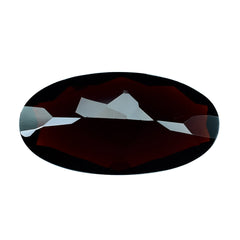 DARK RED GARNET CUT OVAL 18X9MM 6.41 Cts.