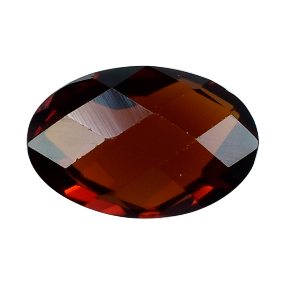 DARK RED GARNET BRIOLETTE OVAL 6X4MM 0.55 Cts.