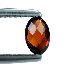 DARK RED GARNET BRIOLETTE OVAL 6X4MM 0.55 Cts.