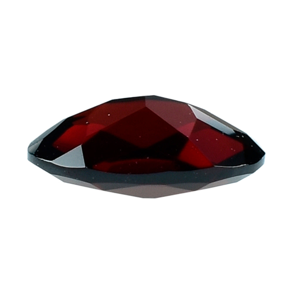 DARK RED GARNET CHECKER CUT OVAL 6X4MM 0.51 Cts.