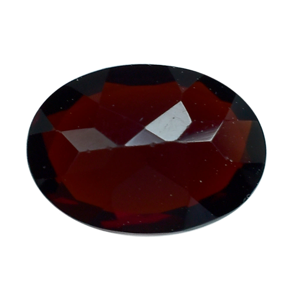 DARK RED GARNET CUT OVAL 7X5MM 1.00 Cts.