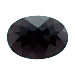 DARK RED GARNET CUT OVAL 14X10MM 9.52 Cts.