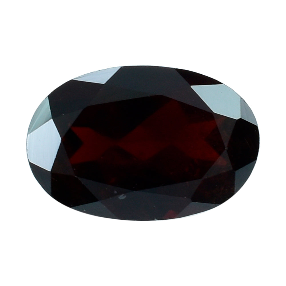 DARK GARNET CUT OVAL  9X6MM 1.86 Cts.