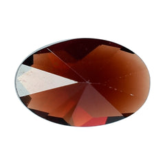 DARK RED GARNET STAR CUT OVAL 6X4MM 0.48 Cts.