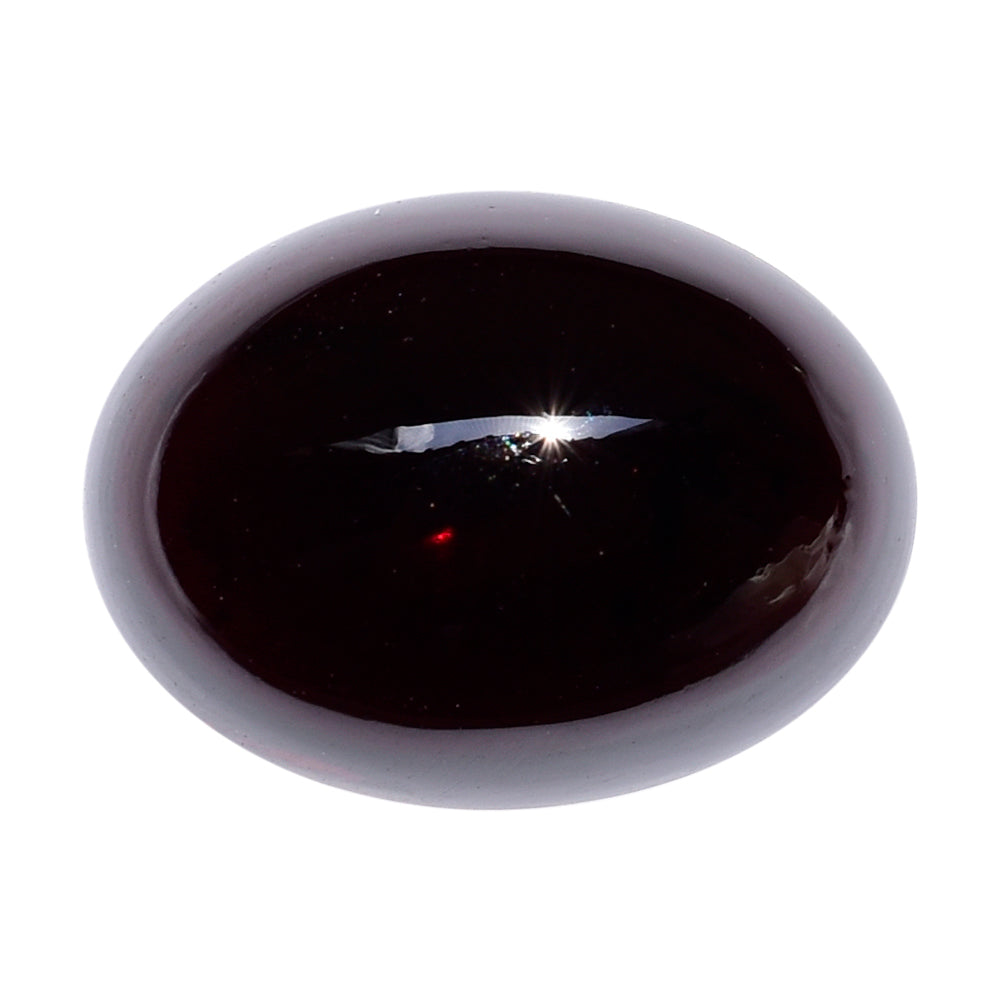 DARK RED GARNET OVAL CAB 16X12MM 12.07 Cts.