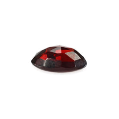 DARK RED GARNET ROSE CUT OVAL CAB 6X4MM 0.53 Cts.