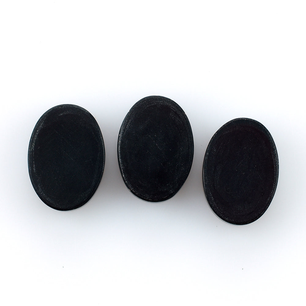 DARK RED GARNET FROSTED OVAL PLATE 12.50X9 MM 6.69 Cts.