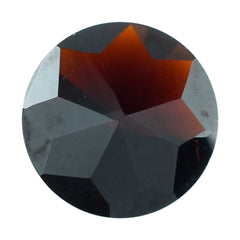 DARK RED GARNET STAR CUT ROUND 10MM 3.00 Cts.