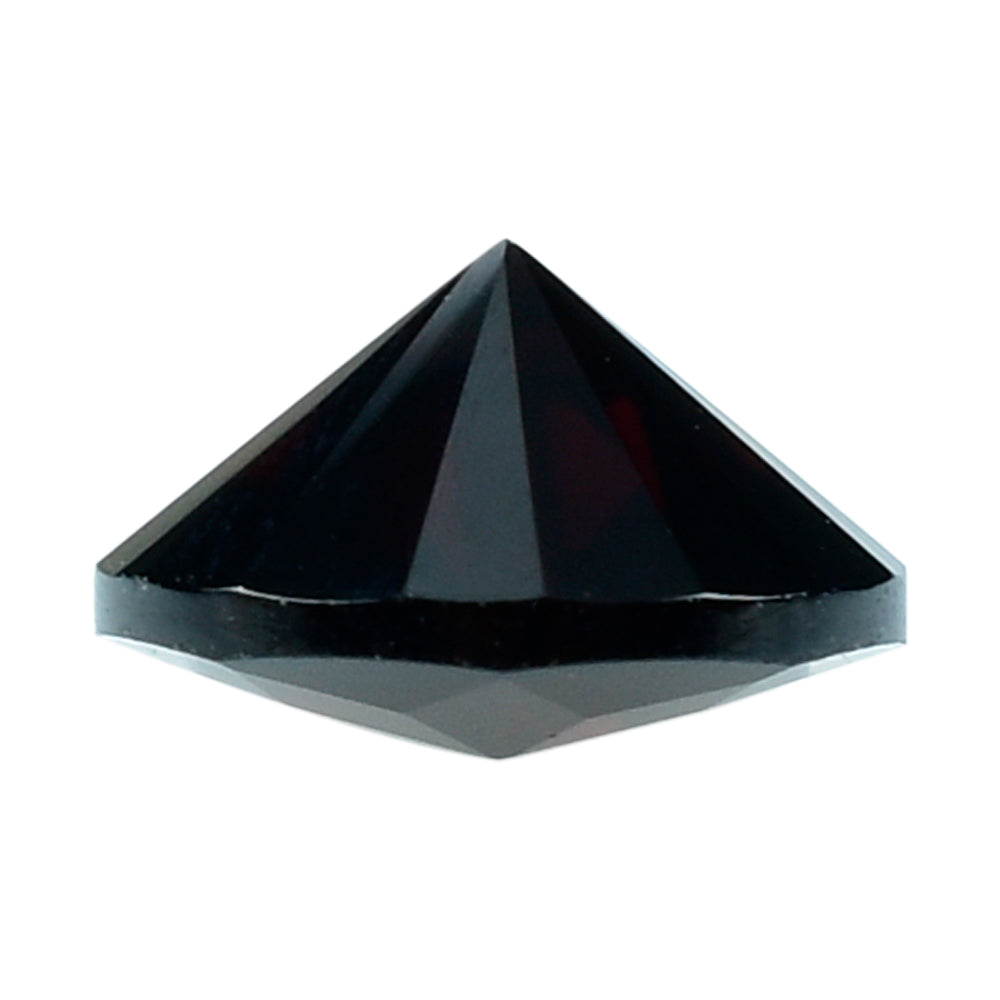 DARK RED GARNET STAR CUT ROUND CAB 6.80MM 1.36 Cts.