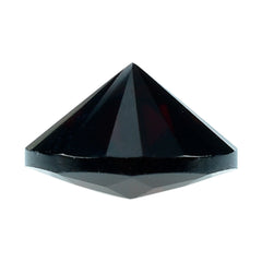 DARK RED GARNET STAR CUT ROUND CAB 6.80MM 1.36 Cts.