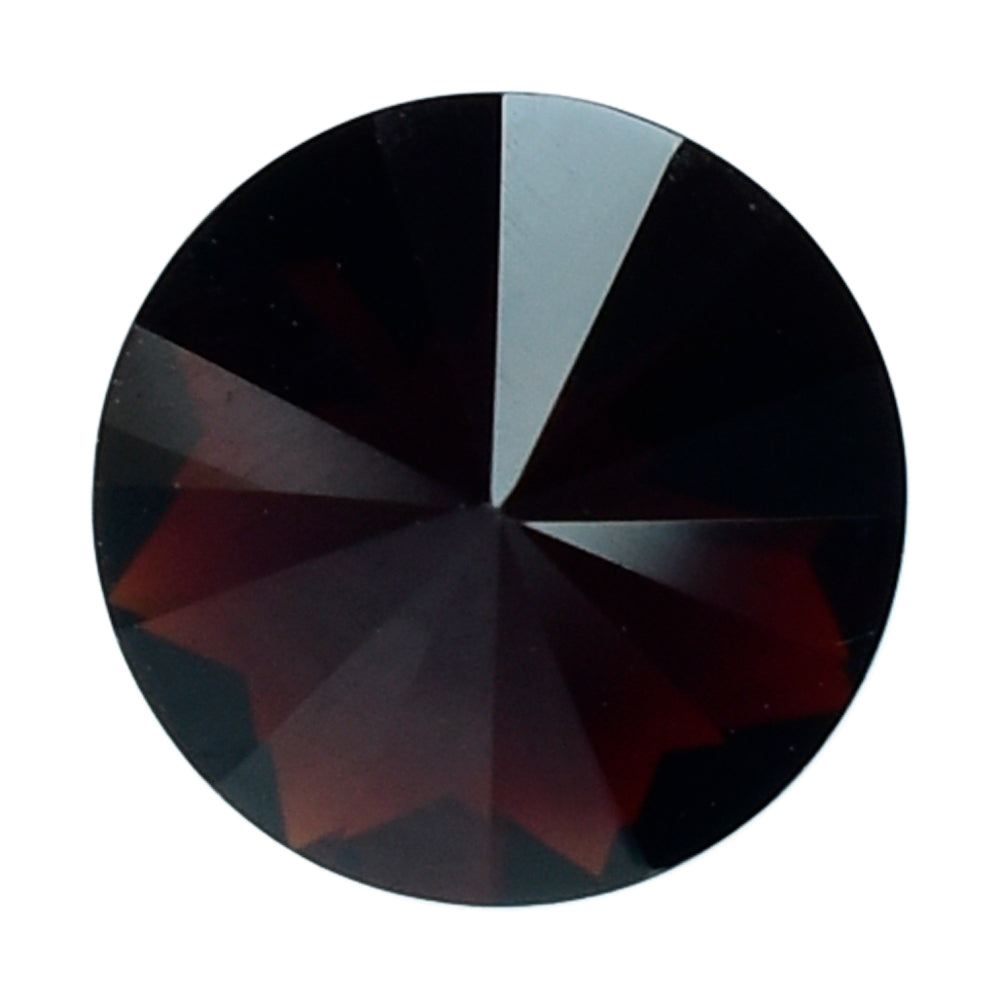 DARK RED GARNET STAR CUT ROUND CAB 6.80MM 1.36 Cts.