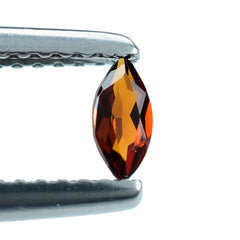 DARK RED GARNET CUT MARQUISE 5X2.50MM 0.17 Cts.