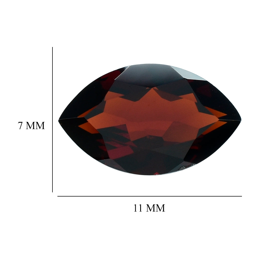 DARK RED GARNET CUT MARQUISE 11X7MM 1.98 Cts.