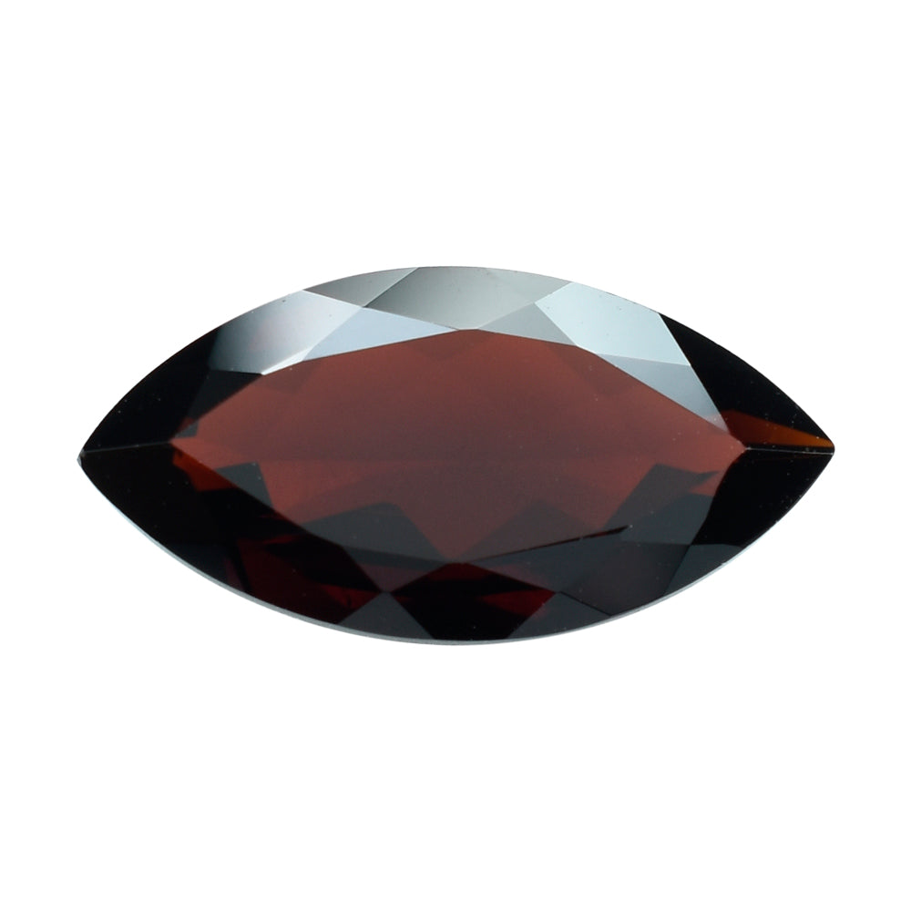 DARK RED GARNET CUT MARQUISE 20X10MM 7.78 Cts.