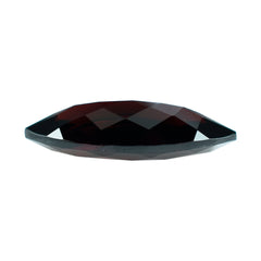 DARK RED GARNET CUT MARQUISE 20X10MM 7.78 Cts.
