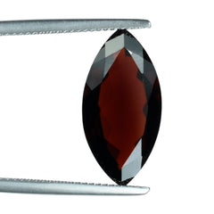 DARK RED GARNET CUT MARQUISE 20X10MM 7.78 Cts.