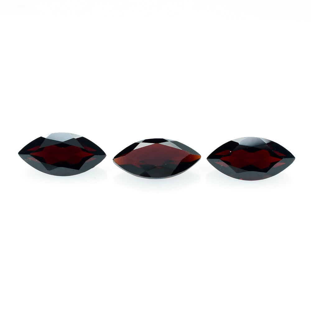 DARK RED GARNET CUT MARQUISE 12X6MM 1.99 Cts.