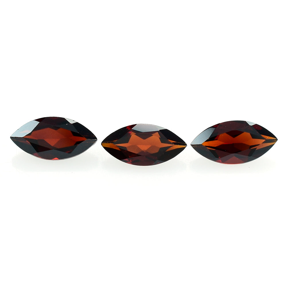 DARK RED GARNET CUT MARQUISE 7X3.50MM 0.44 Cts.