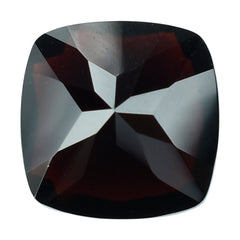 DARK RED GARNET CUT CUSHION 12MM 7.18 Cts.
