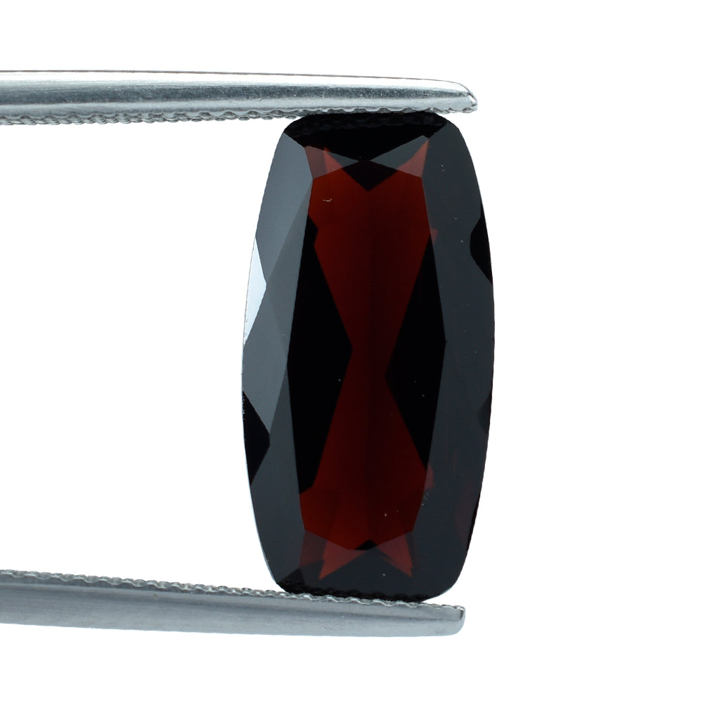 DARK RED GARNET CUT CUSHION 18X9MM 6.79 Cts.