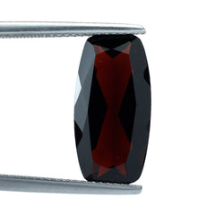 DARK RED GARNET CUT CUSHION 18X9MM 6.79 Cts.