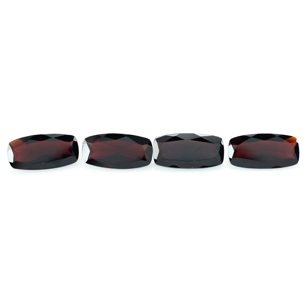 DARK RED GARNET CUT CUSHION 18X9MM 6.79 Cts.