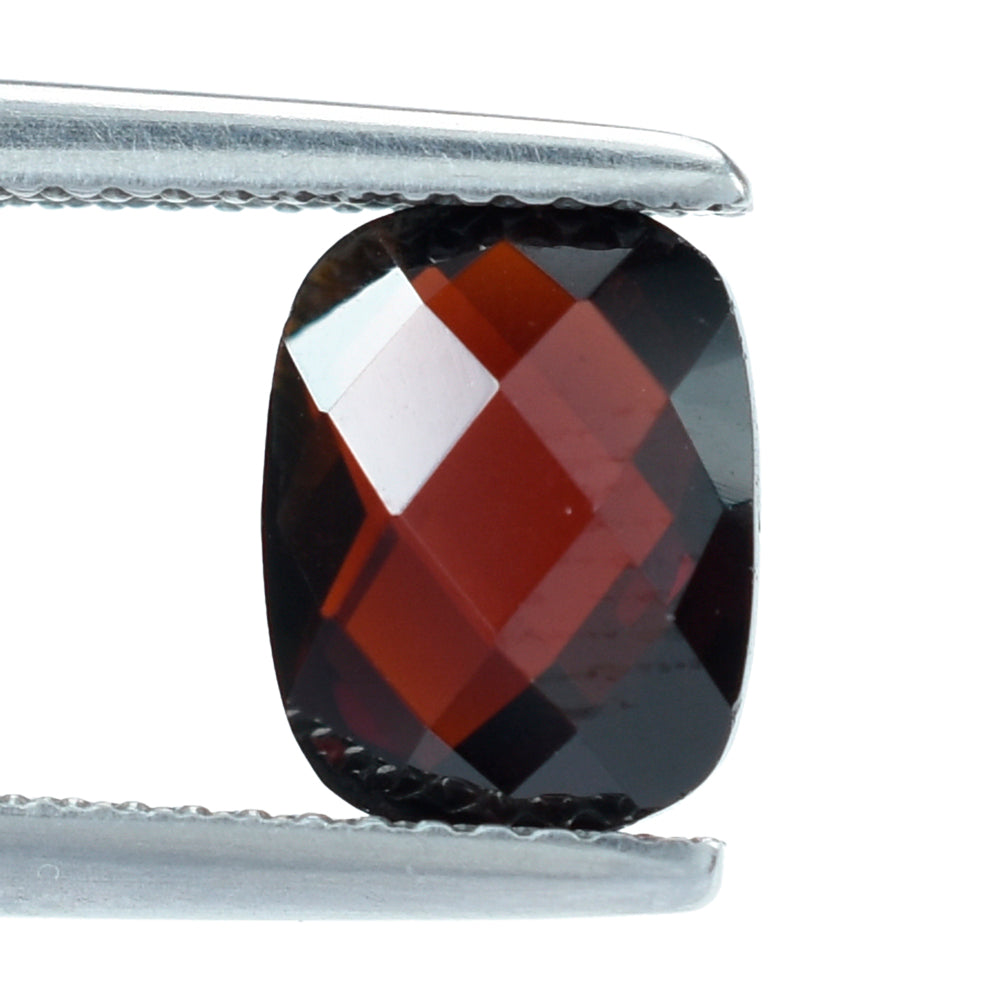 DARK RED GARNET BRIOLETTE CUSHION 9X7MM 2.69 Cts.