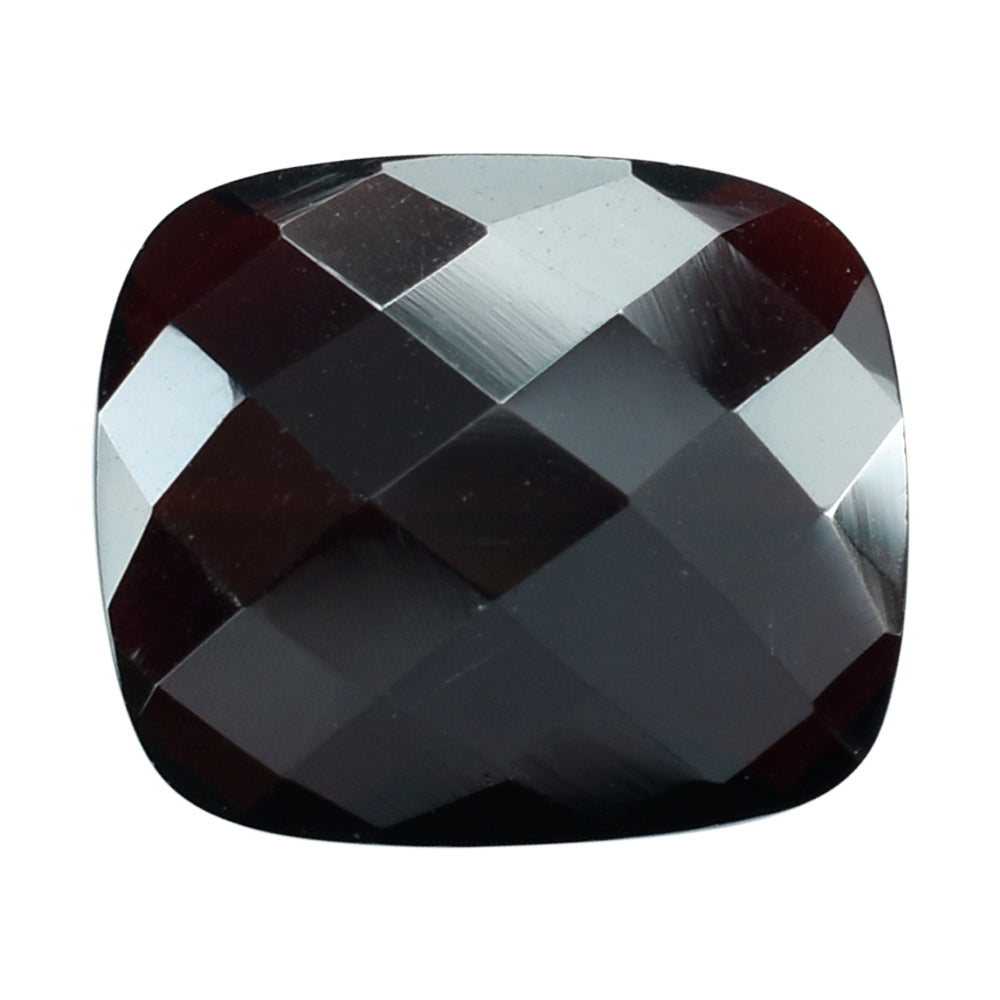 DARK RED GARNET BRIOLETTE CUSHION 14X12MM 13.10 Cts.