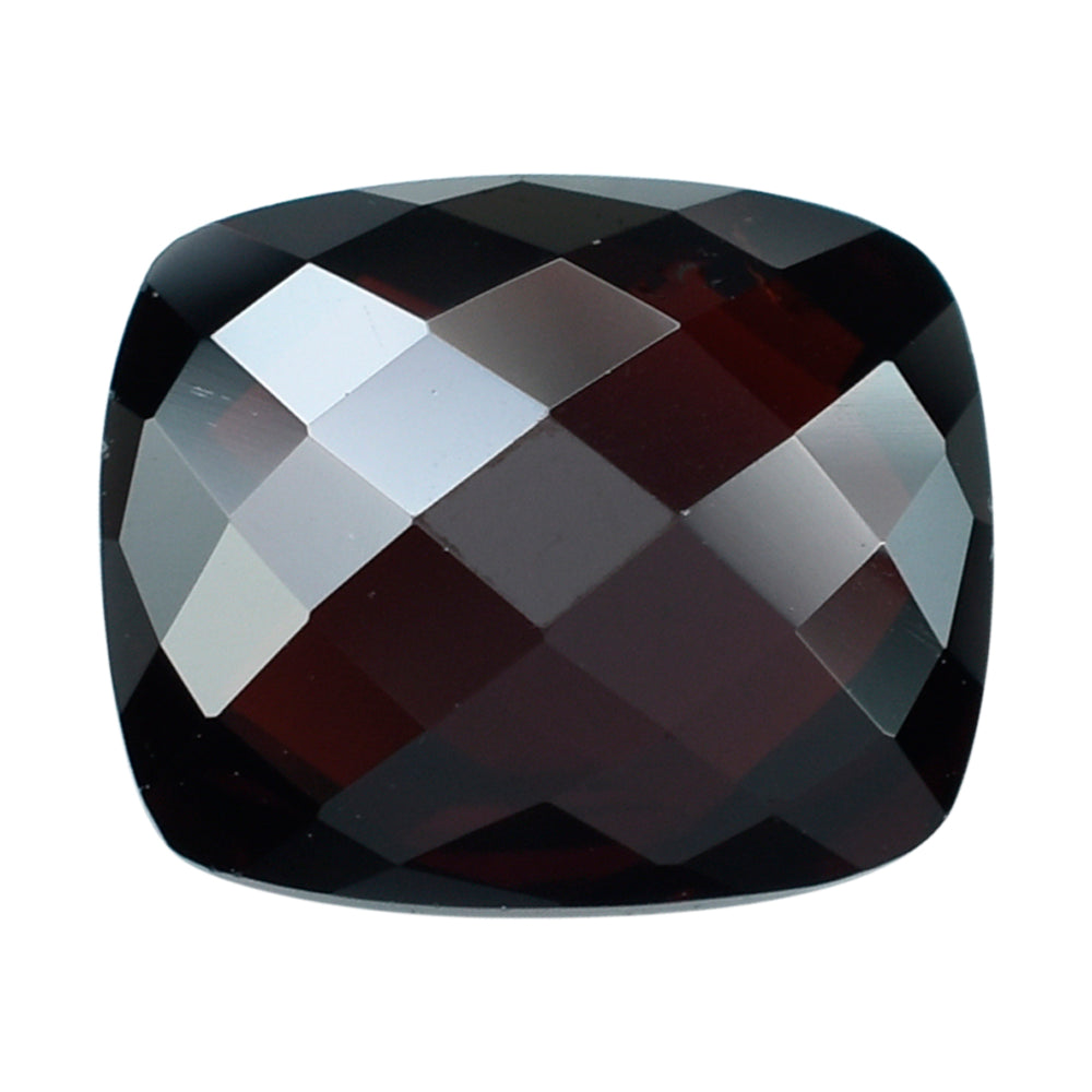 DARK RED GARNET BRIOLETTE CUSHION 12X10MM 6.90 Cts.