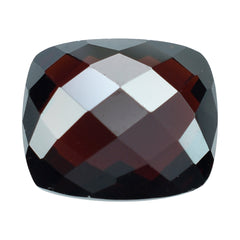DARK RED GARNET BRIOLETTE CUSHION 12X10MM 6.90 Cts.
