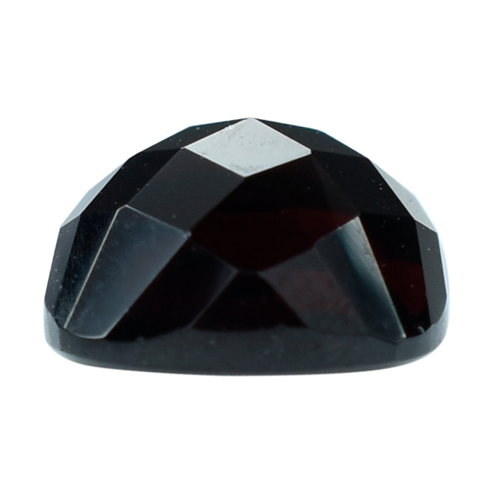DARK RED GARNET CHECKER CUSHION CAB 10MM 6.20 Cts.