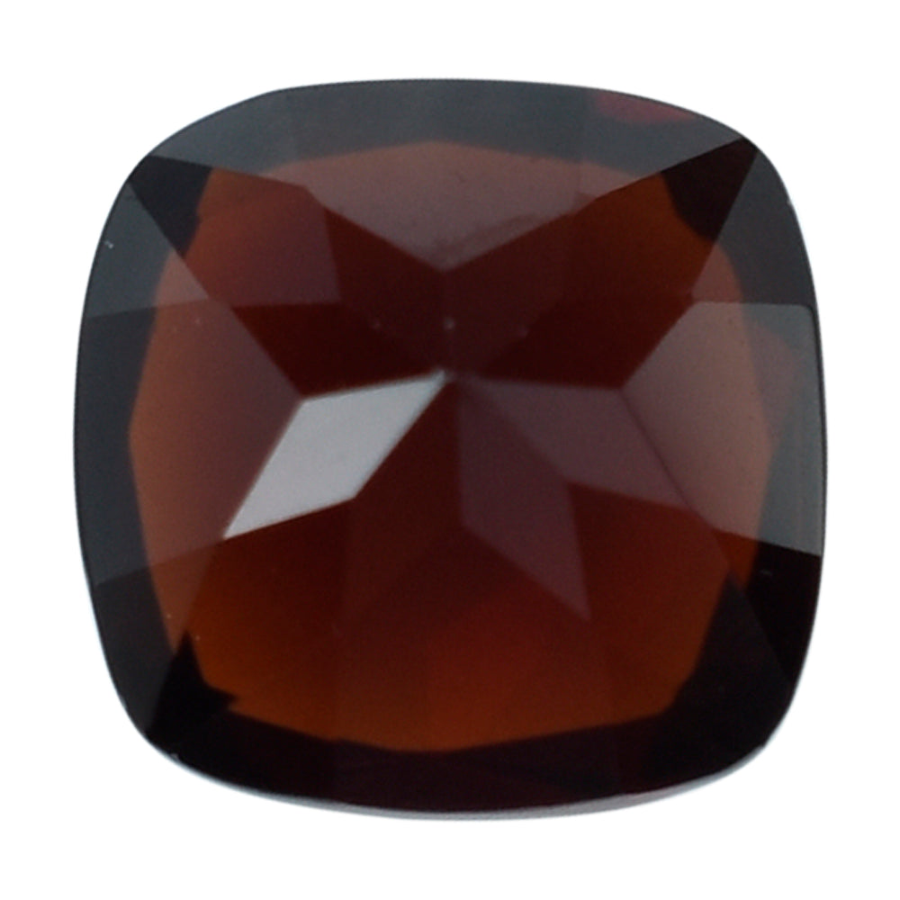 DARK RED GARNET CUT CUSHION 7MM 1.91 Cts.