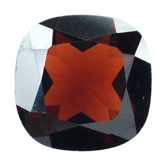 DARK RED GARNET CUT CUSHION 10 MM 4.65 Cts.