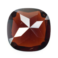 DARK RED GARNET CUT CUSHION 10 MM 4.65 Cts.