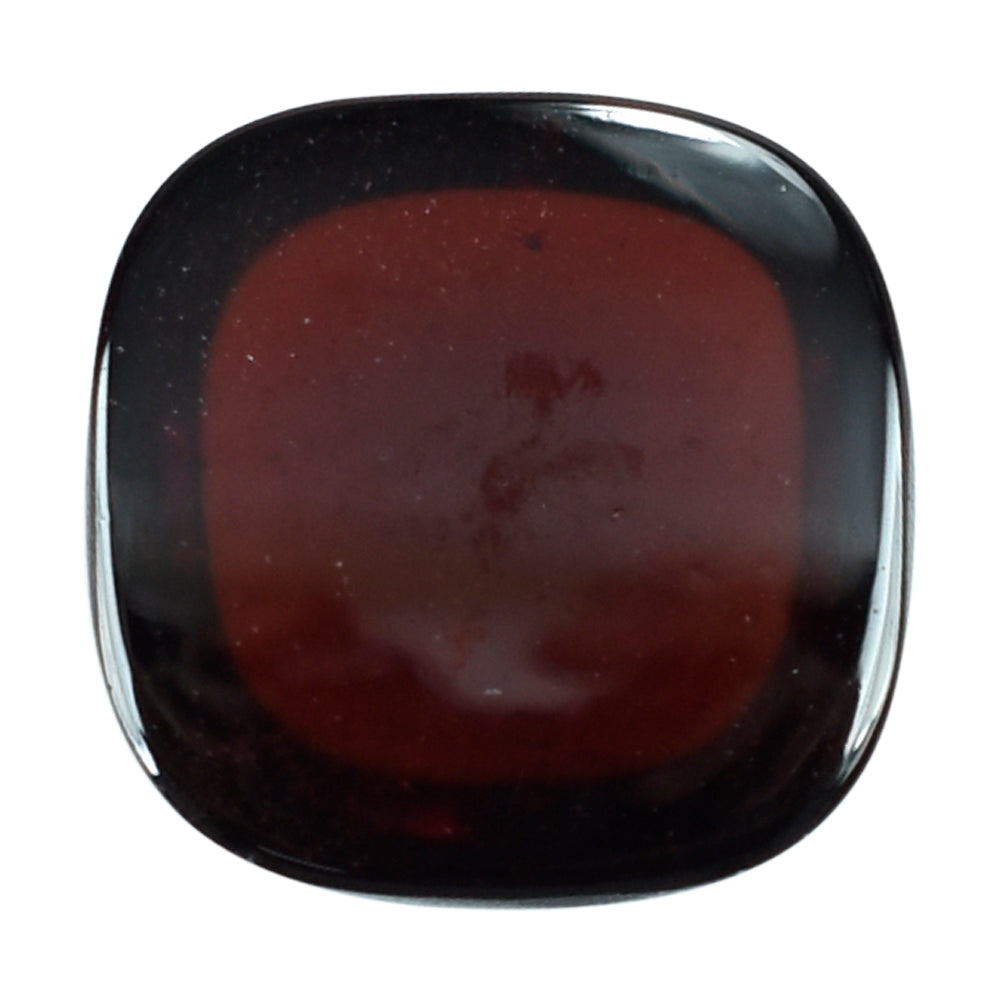 DARK RED GARNET CUSHION CAB 10MM 6.09 Cts.