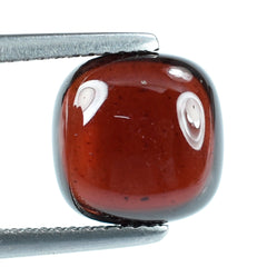 DARK RED GARNET CUSHION CAB 10MM 6.09 Cts.