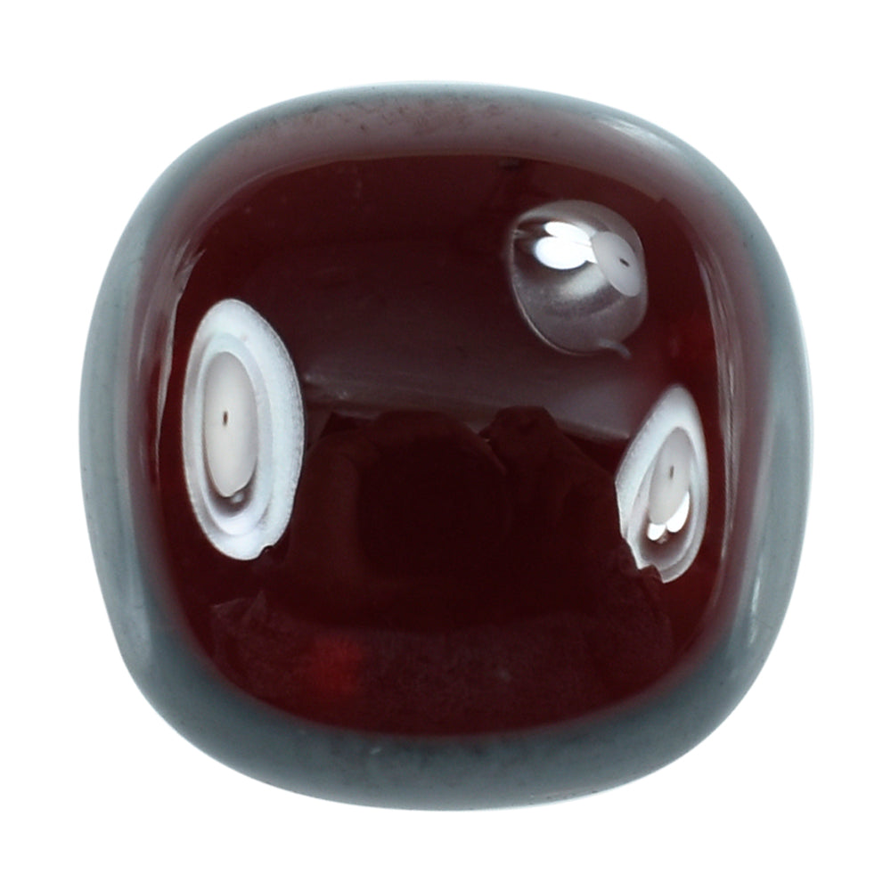 DARK RED GARNET CUSHION CAB 10MM 6.23 Cts.