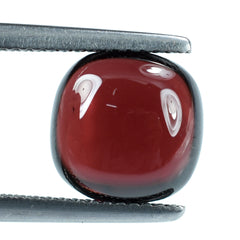 DARK RED GARNET CUSHION CAB 10MM 6.23 Cts.