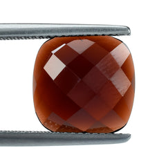 DARK RED GARNET CHECKER CUSHION CAB 12.00MM 5.86 Cts.
