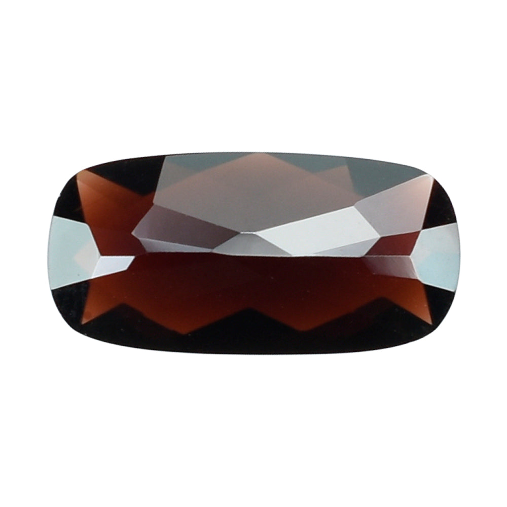 DARK RED GARNET CHECKER CUT CUSHION 18X9MM 7.49 Cts.