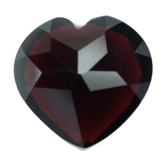 DARK RED GARNET (MEDIUM) CUT HEART 14MM 10.26 Cts.