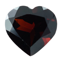 DARK RED GARNET CUT HEART (DARK/CLEAN) 7X6.50MM 1.35 Cts.