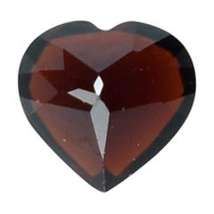 DARK RED GARNET CUT HEART (DARK/CLEAN) 7X6.50MM 1.35 Cts.