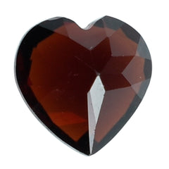 DARK RED GARNET CUT HEART 6.00MM 1.21 Cts.