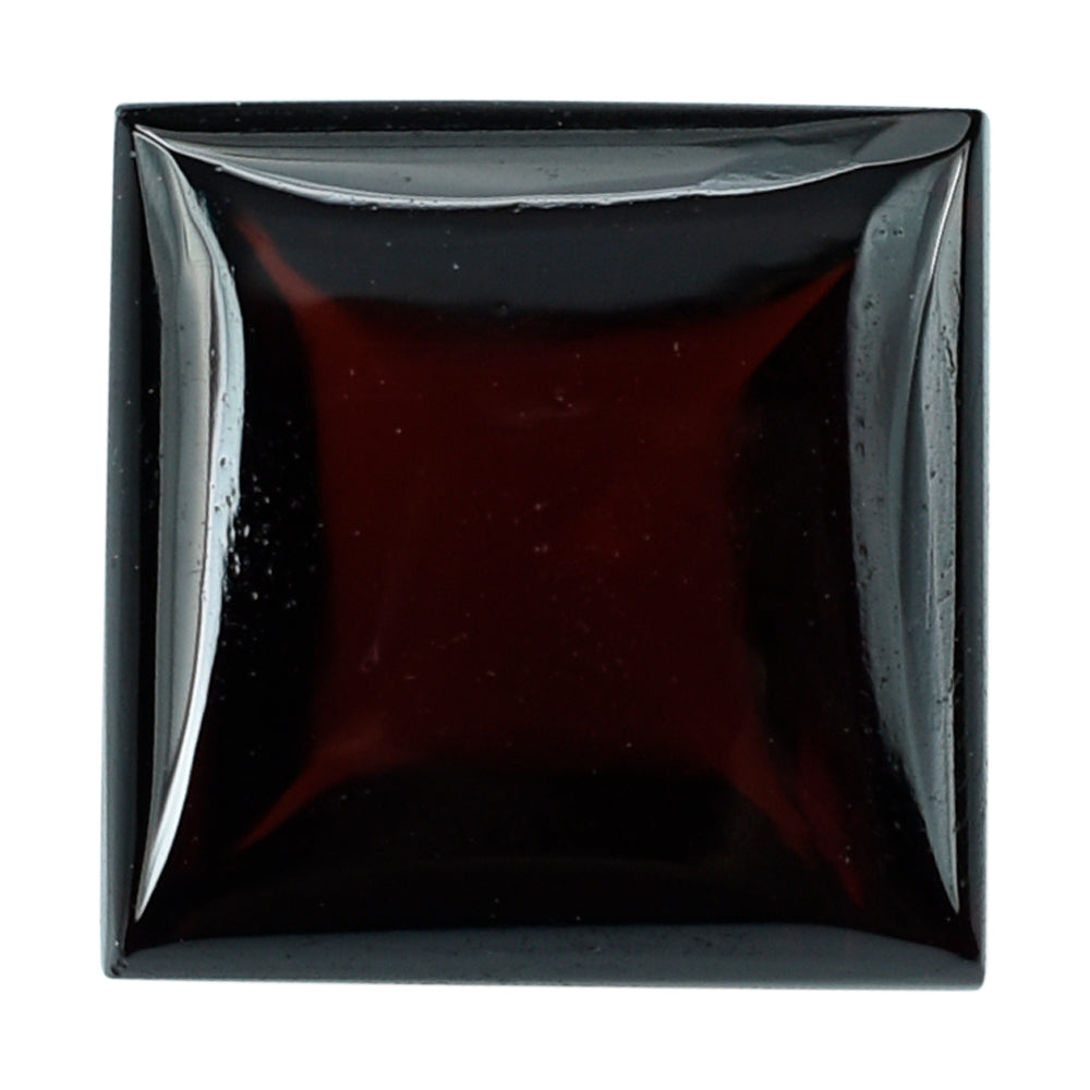 DARK RED GARNET BUFFTOP SQUARE (MEDIUM) 9MM 6.05 Cts.
